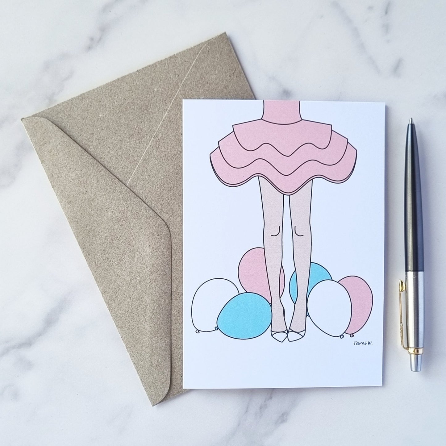 Party Girl Card