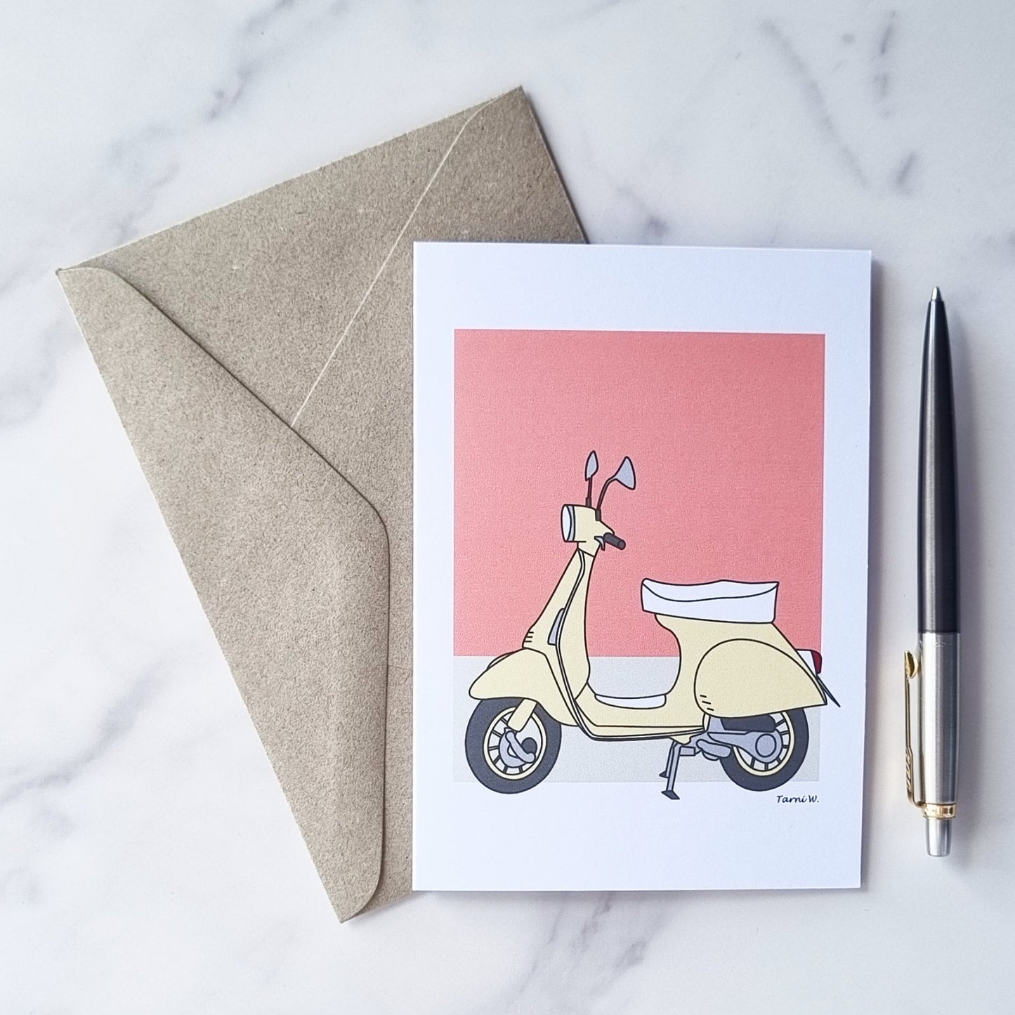 Vespa Card