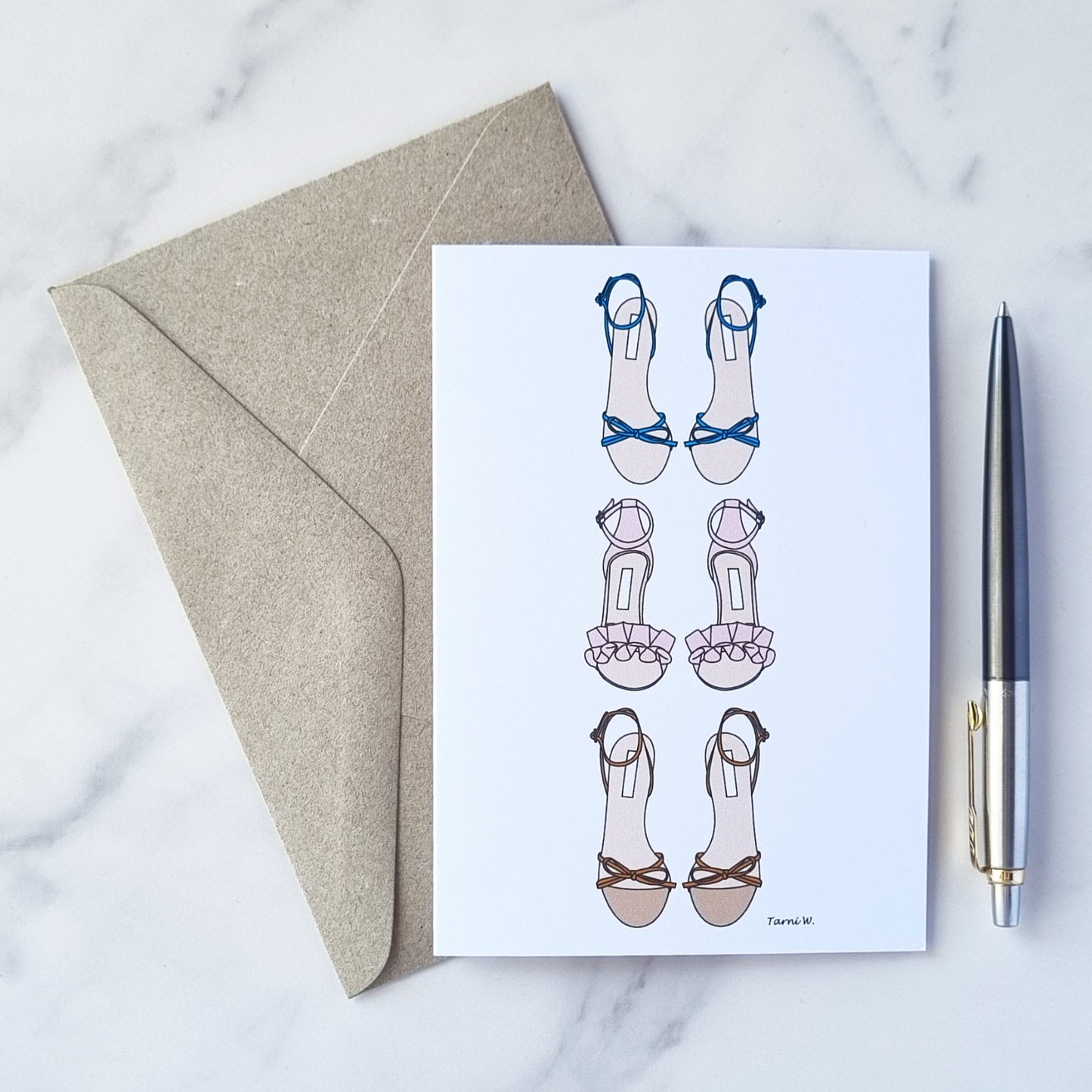 Heels Card