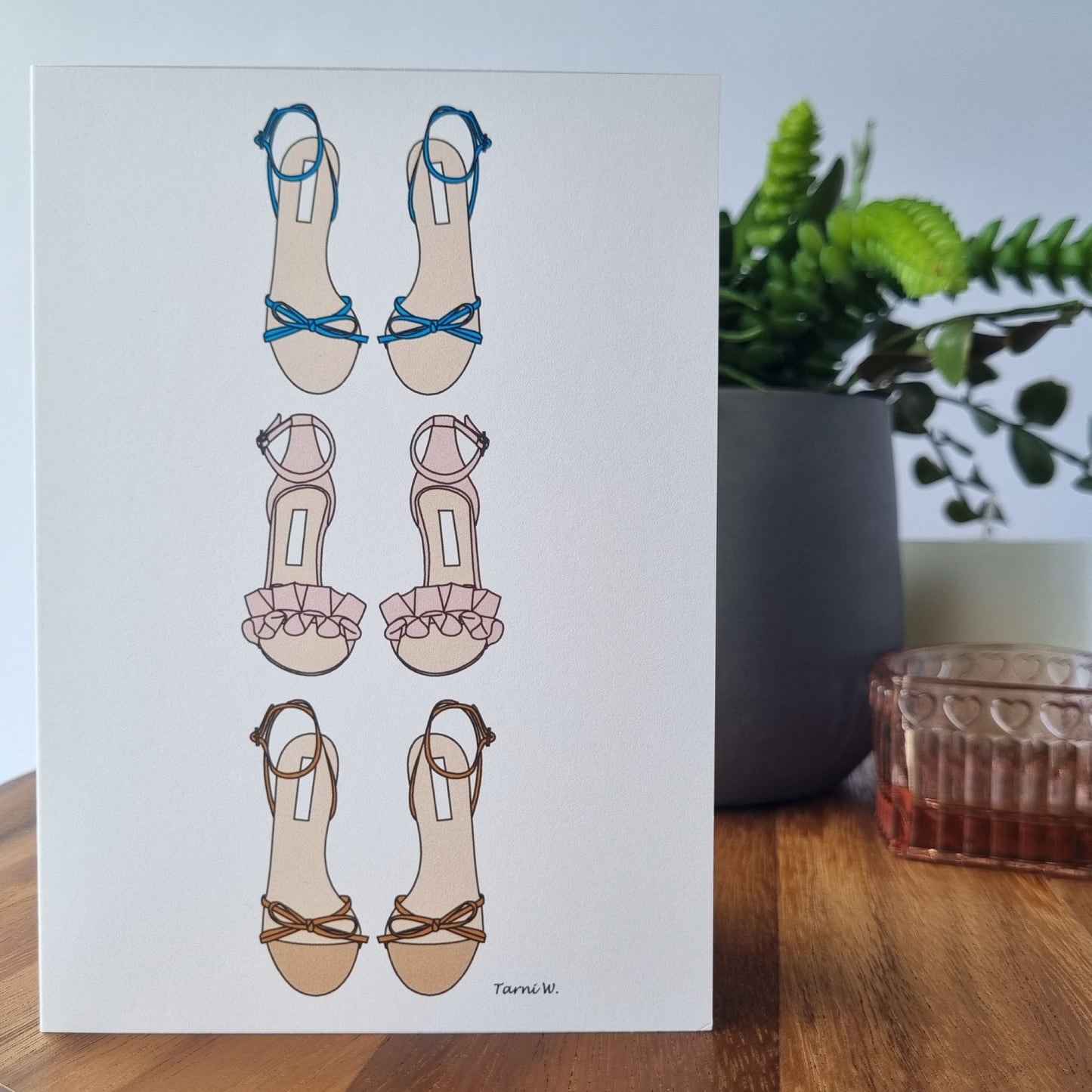 Heels Card