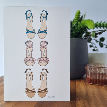 Heels Card