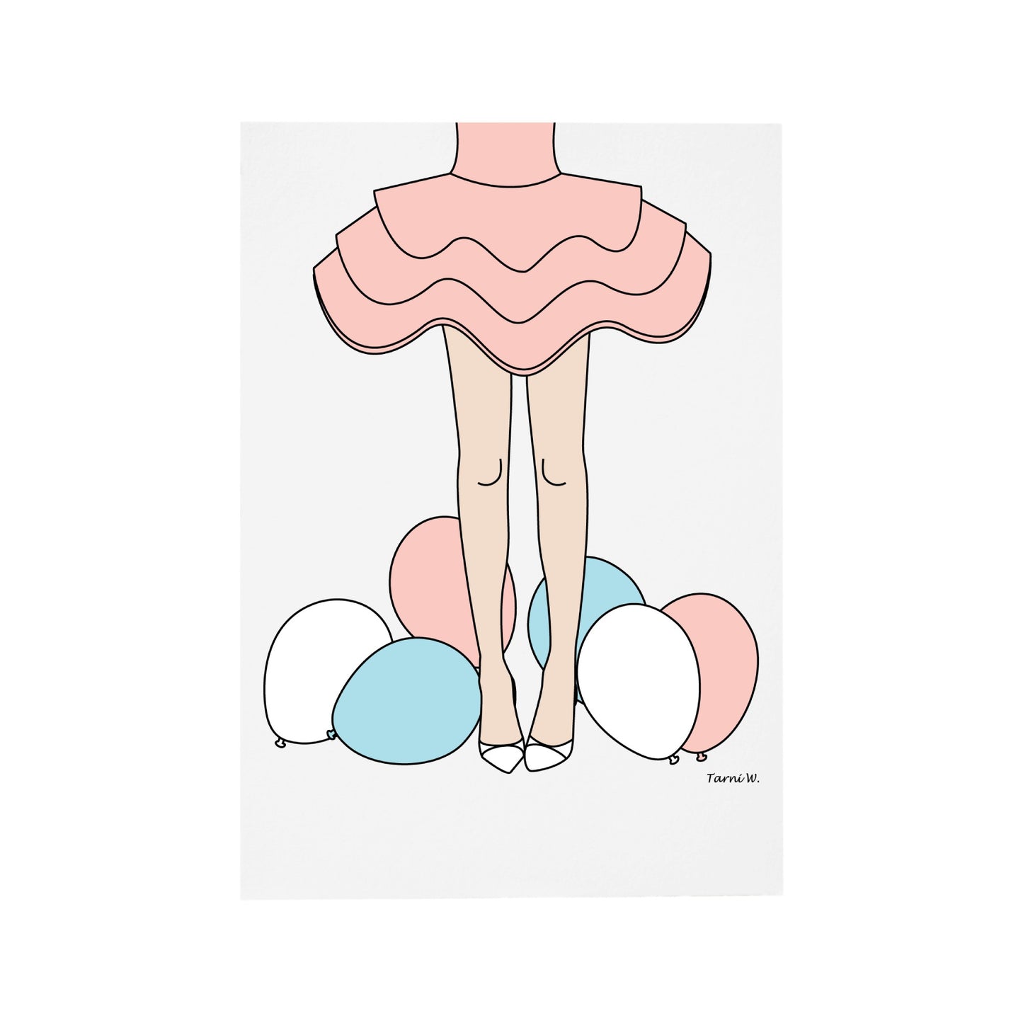 Party Girl Card