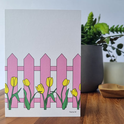 Picket Fence Card