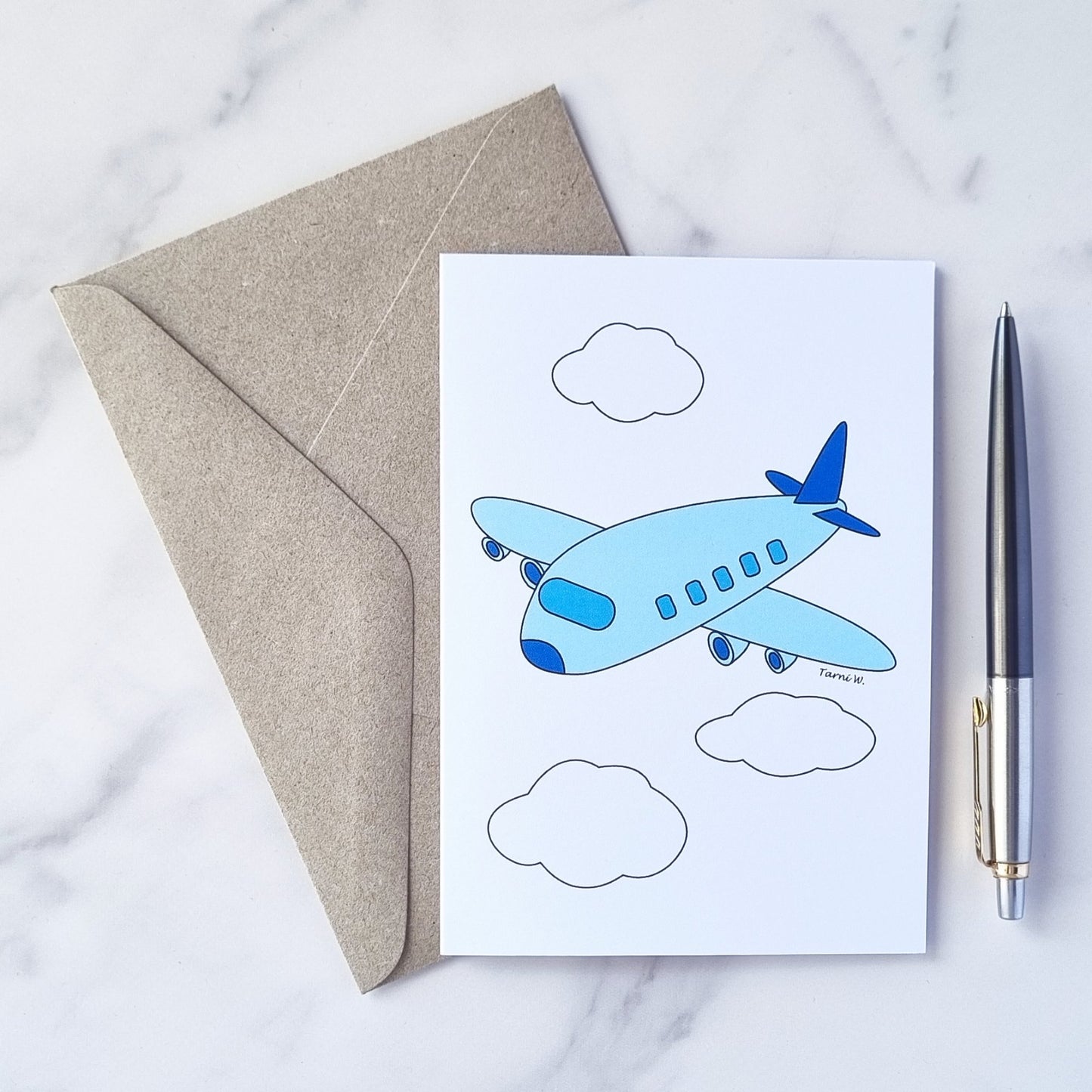 Plane Card