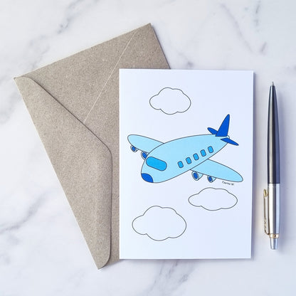Plane Card