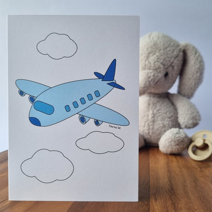 Plane Card