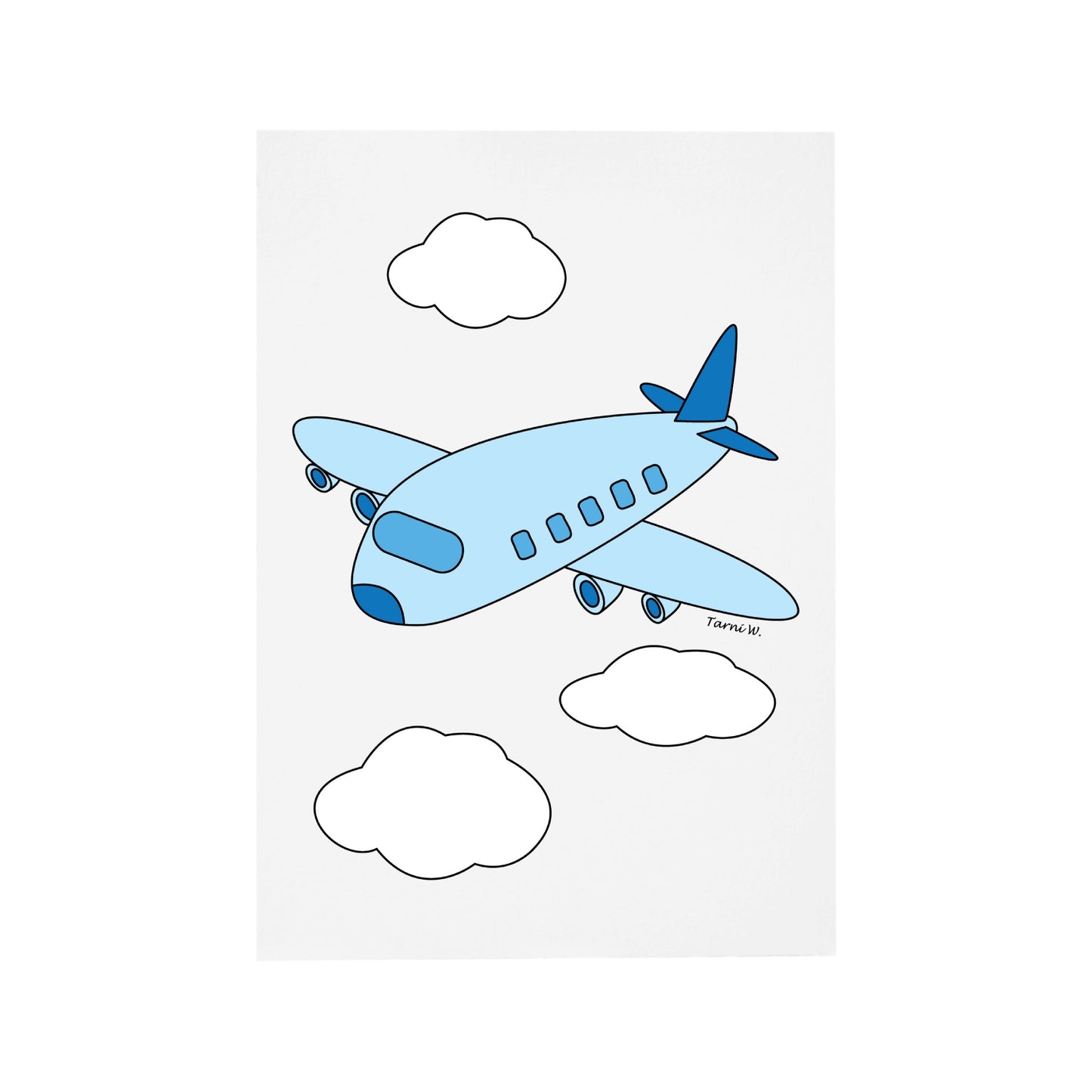 Plane Card
