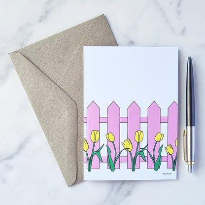 Picket Fence Card
